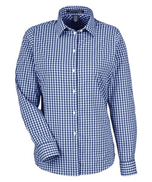 Women's CrownLux Performance® Gingham Dress Shirt
