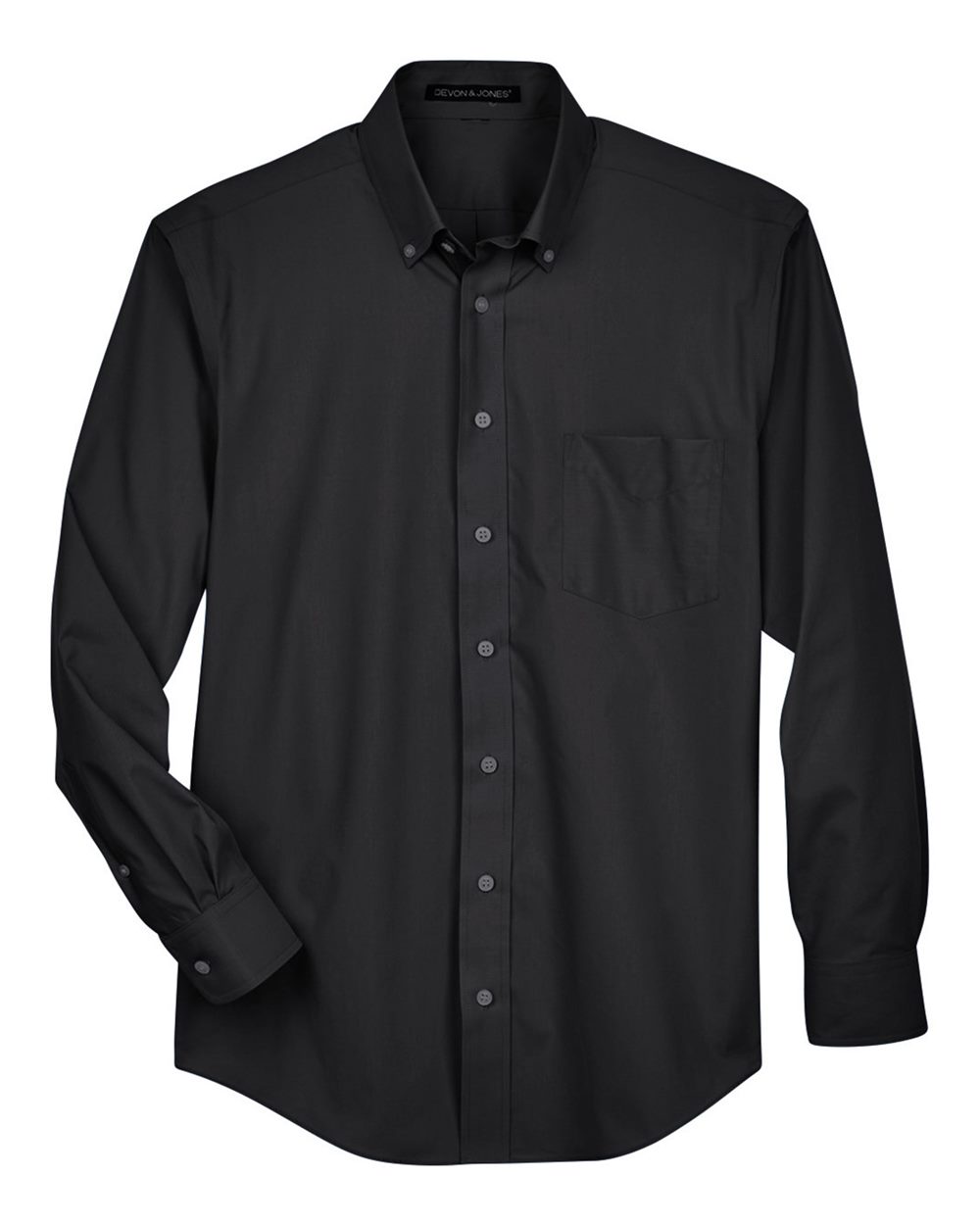 Men’s Tall Crown Collection® Broadcloth Woven Dress Shirt