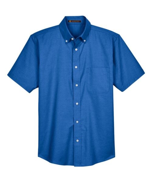 Chemise Oxford Homme à Manches Courtes avec Anti-Taches