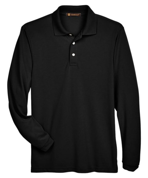 Polo à Manches Longues Easy Blend™ pour Homme
