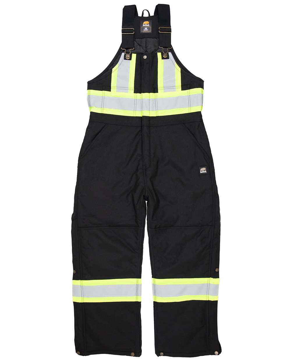 Safety Striped Arctic Insulated Bib Overall