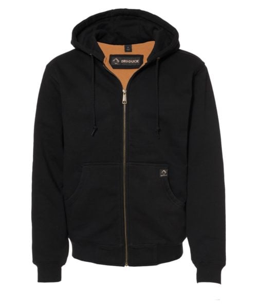 Men's Crossfire Heavyweight Power Fleece Hooded Jacket with Thermal Lining