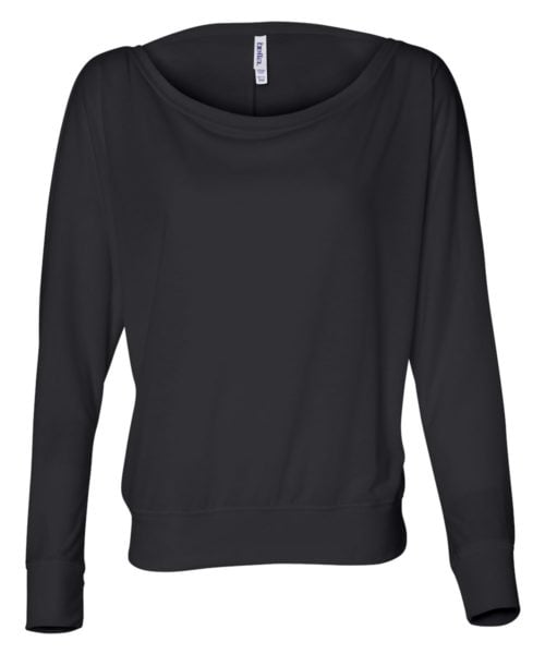 T-shirt long à épaules dénudées pour femmes