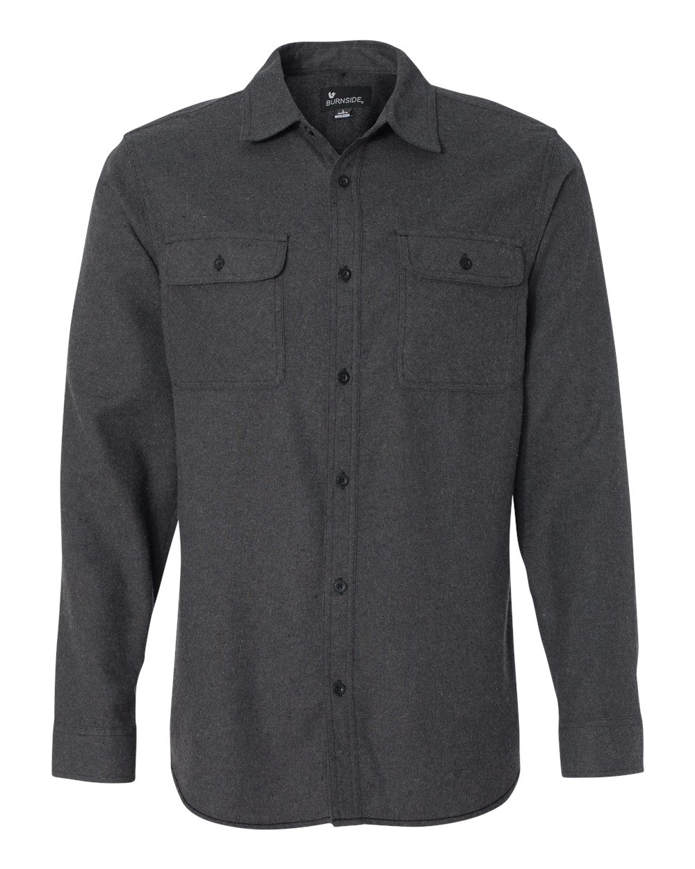 Chemise en Flanelle Unie pour Homme