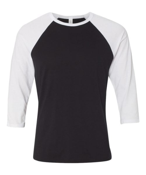 Unisex Three-Quarter Sleeve Baseball Tee