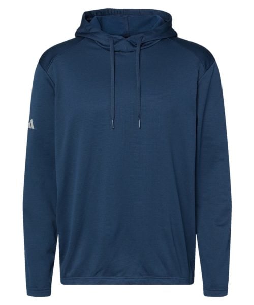 Men's Textured Mixed Media Midweight Hooded Sweatshirt