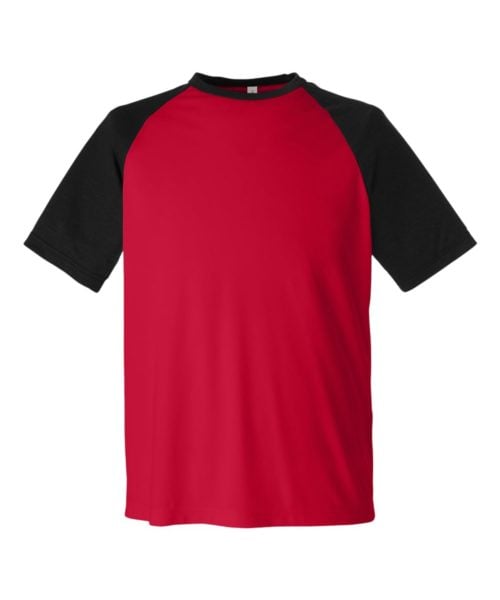 T-shirt raglan unisexe Zone Colorblock
