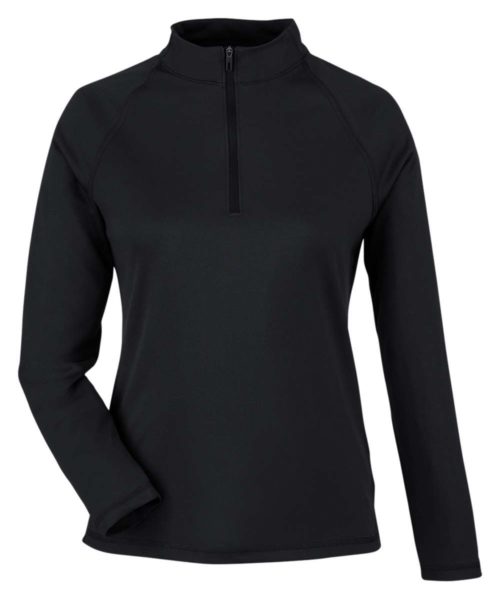 Polo à fermeture éclair quart de tour Tech Performance Pique pour femmes