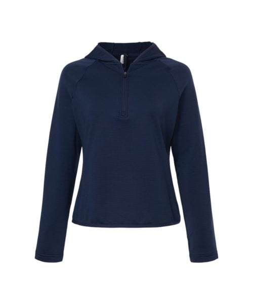 Women's Qualify Quarter-Zip Hooded Pullover
