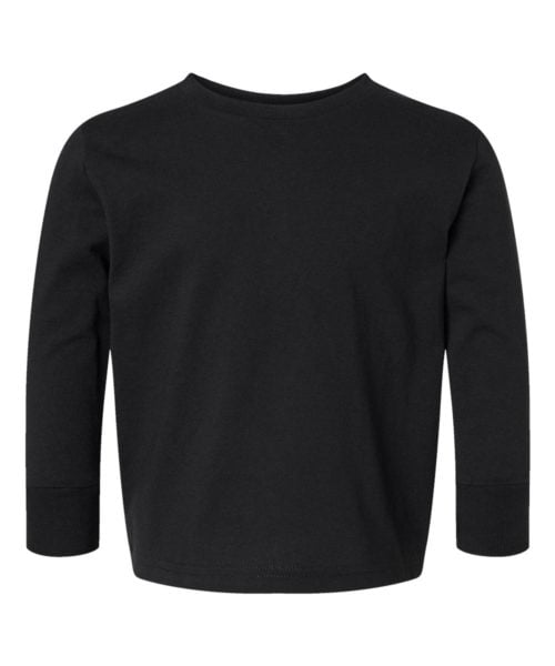 Tee-shirt à manches longues en jersey de coton pour tout-petits