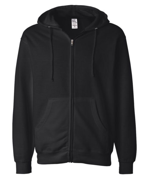 Unisex Midweight Full-Zip Hooded Sweatshirt