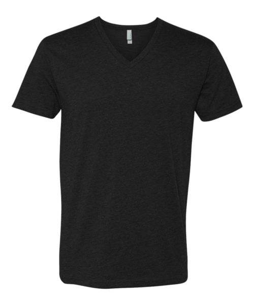 Men's CVC V-Neck T-Shirt