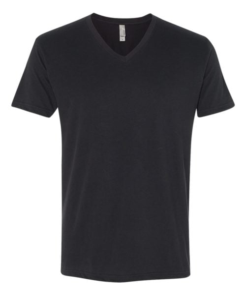 T-shirt à col en V suédé pour homme