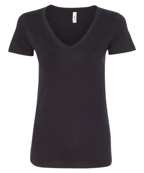 T-shirt Col en V Idéal pour Femmes