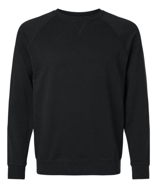 Sweat-shirt col rond raglan unisexe Laguna