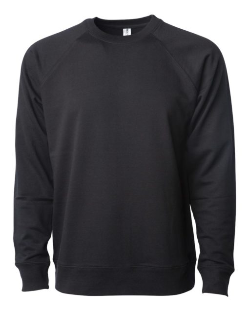 Unisex Icon Lightweight Loopback Terry Crewneck Sweatshirt