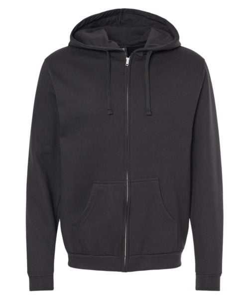 Unisex Zipper Fleece Hoodie