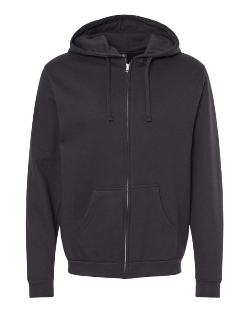 Unisex Zipper Fleece Hoodie